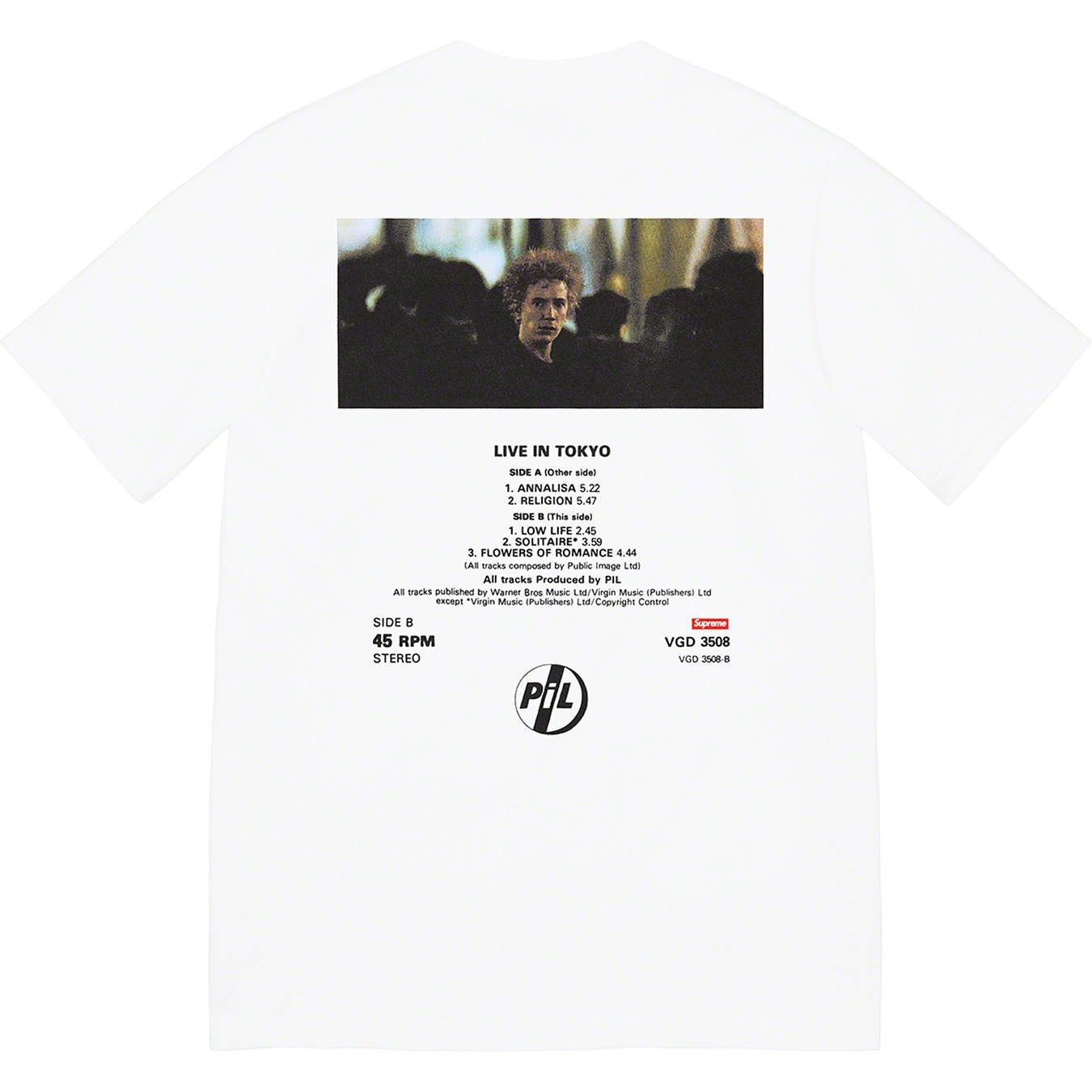 PiL Live In Tokyo Tee view 4